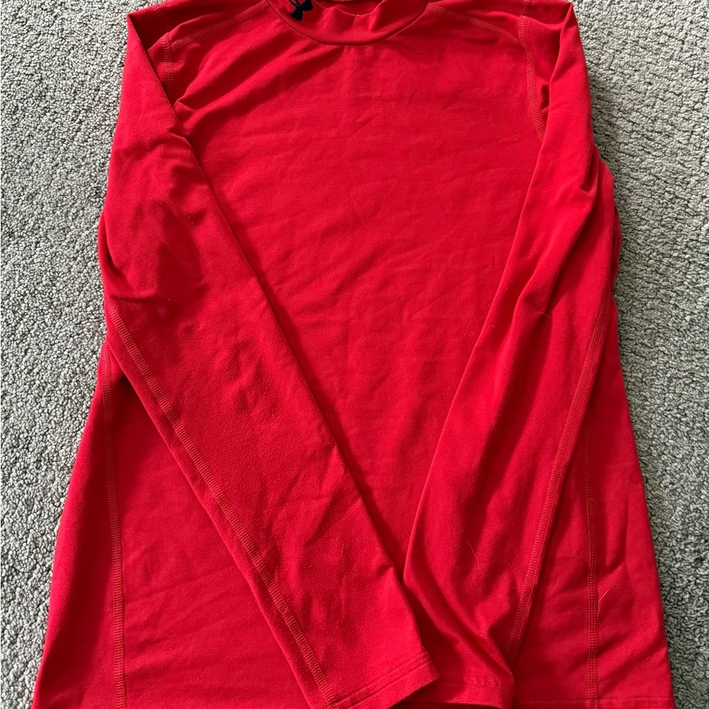 Under Armour Red ColdGear Fitted Top